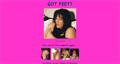 Desktop Screenshot of footgoddess.com